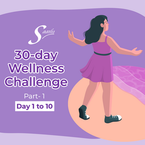 Starting January off right with #SaathiWellnessChallenge Part 1: Days 1 - 10