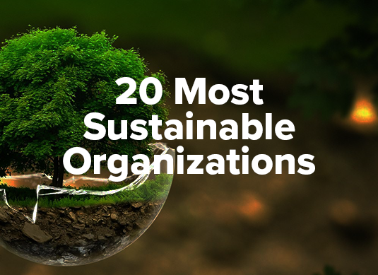 20 Most influential and Sustainable Organizations