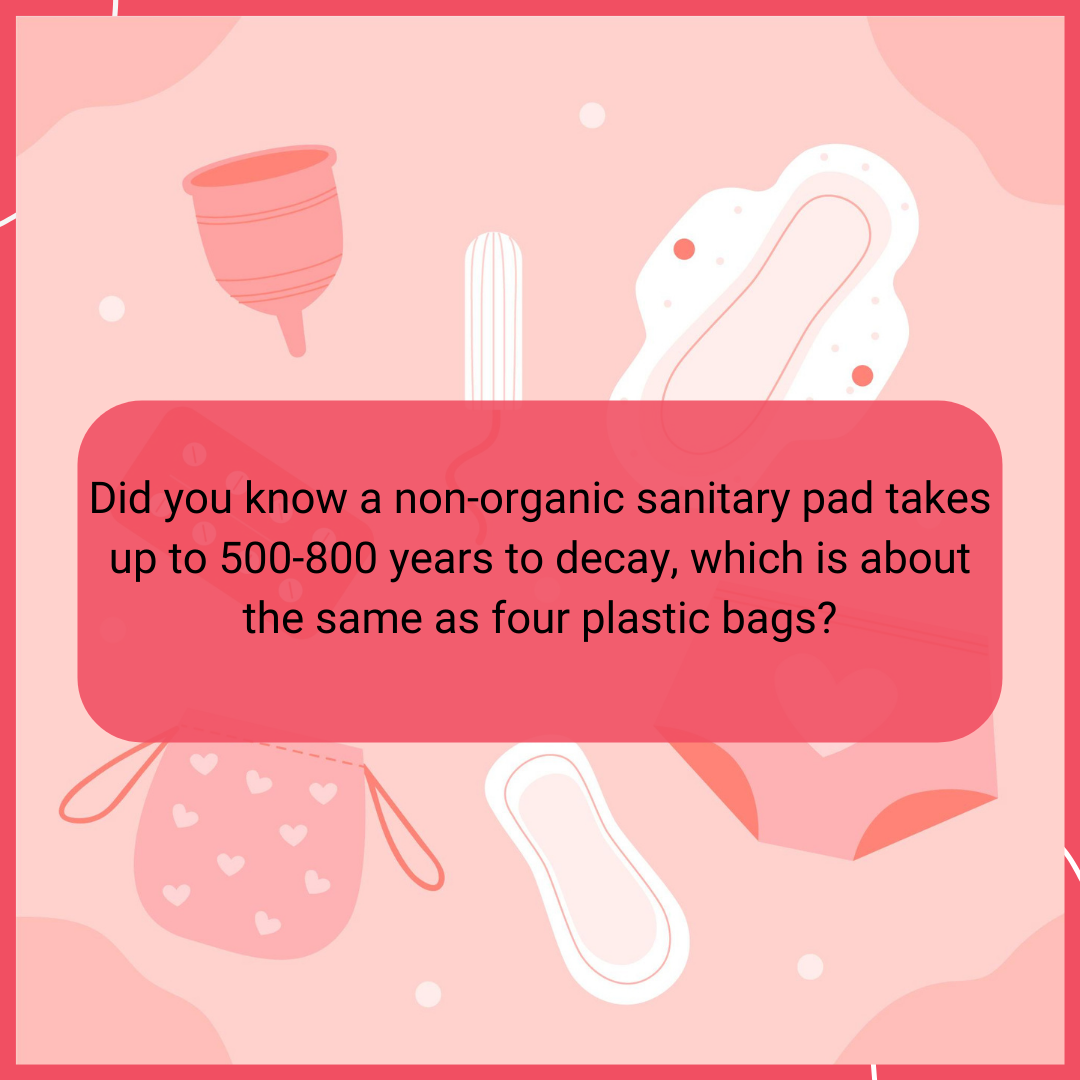 How long sanitary pads take to decay decompose time taken for sanitary pads plastic to dispose