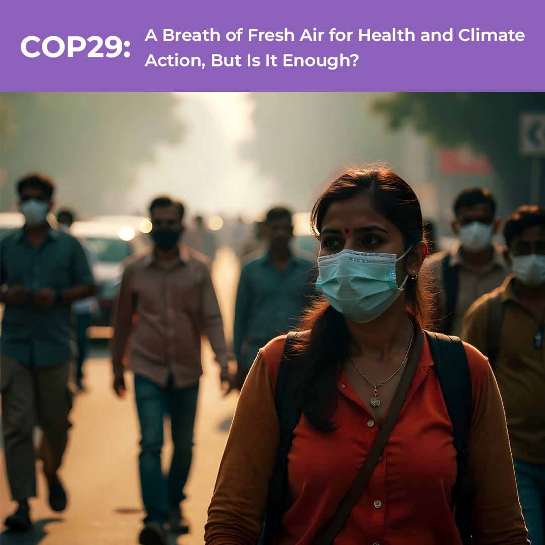 COP 29: A Breath of Fresh Air for Health and Climate Action, But Is It Enough?