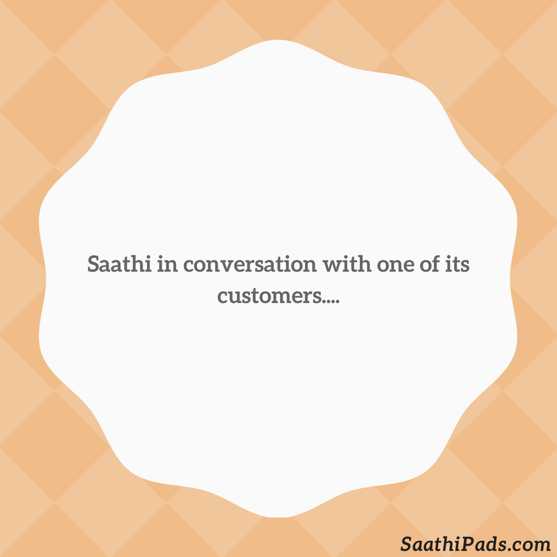 In conversation with you,