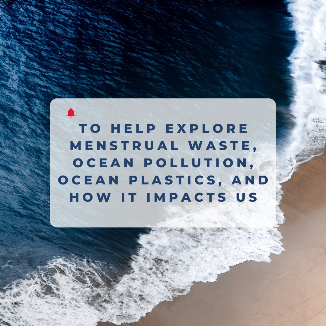 Ocean pollution blog series by saathi pads menstrual pad waste menstruation plastic in ocean sea