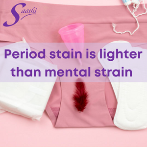 Period Stain Mental Strain Stress during periods and how to overcome