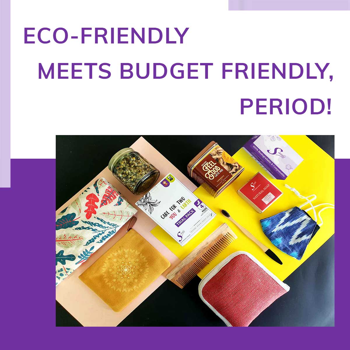 Live Eco-Friendly, Period Gift Boxes and What's in them!