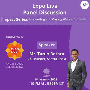 Saathi at Dubai Expo 2020 for Global Goals Week!