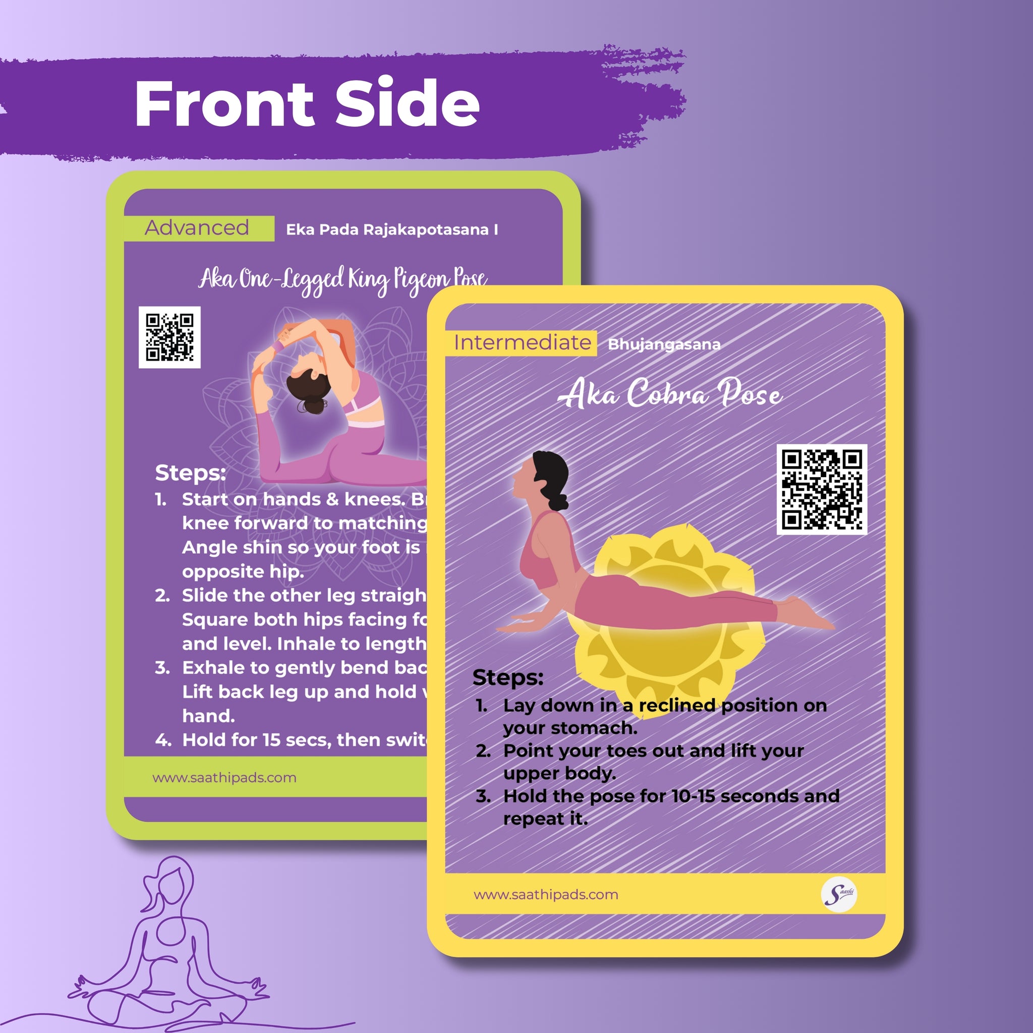Saathi Yoga Cards - Your Complete Guide to a Mindful Yoga Practice